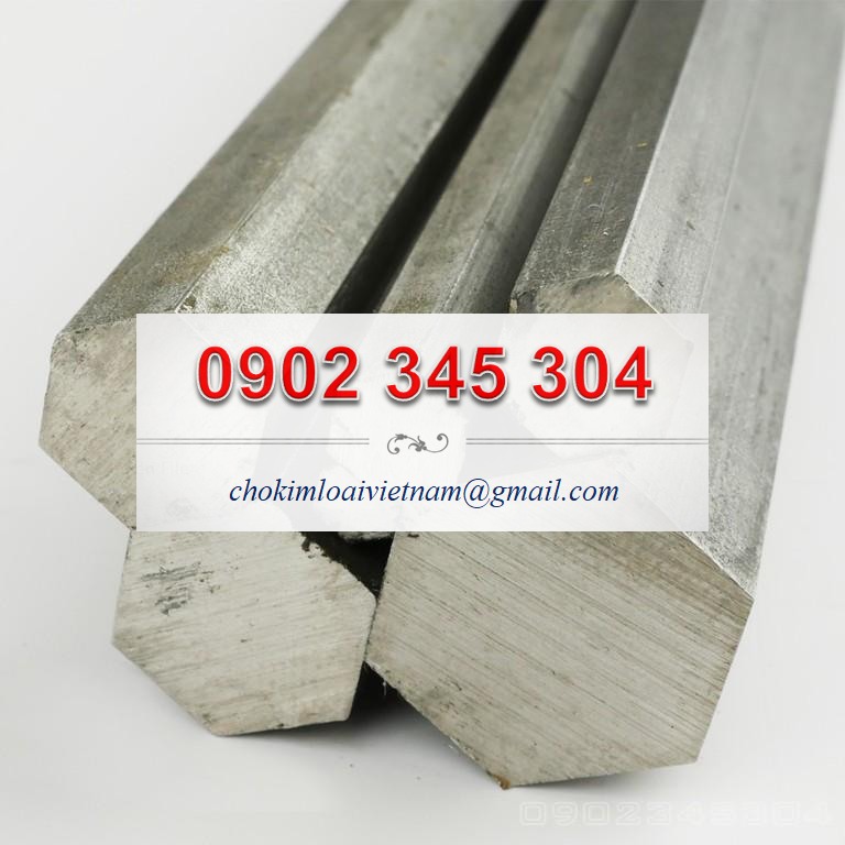 Lục giác inox SUS304 D50mm