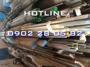 Chữ nhật Inox đặc