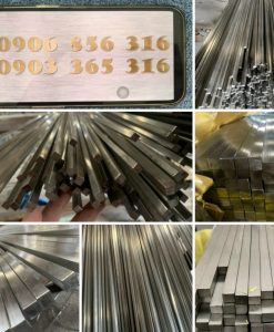 Inox Đặc Vuông 316 55mm