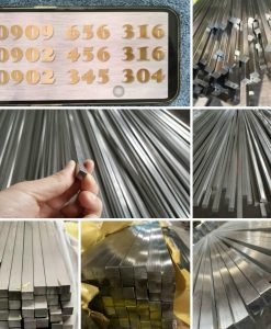 Vuông Đặc Inox 316 85mm