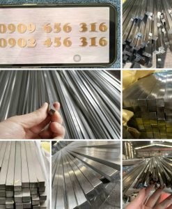 Inox Vuông Đặc 316 80mm