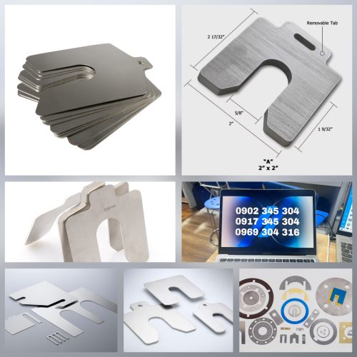 Tấm chêm chân máy dày 5mm - 0917 345 304